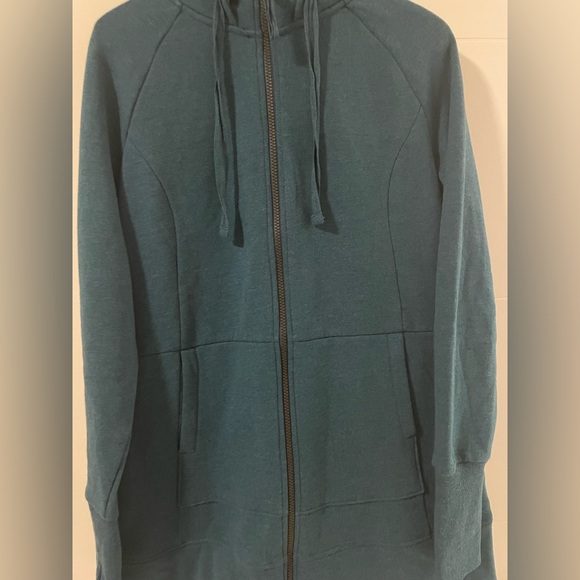 mondetta velour full length zip up hoody - Picture 1 of 2